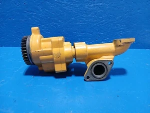 CAT C12 CATERPILLAR ENGINE OIL PUMP 9Y3794 AND MANIFOLD ELBOW 122-0760 - 50516 - Picture 1 of 7