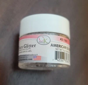 Celebakes by CK Products Techno Glitter, American Silver, 5 grams - Picture 1 of 3