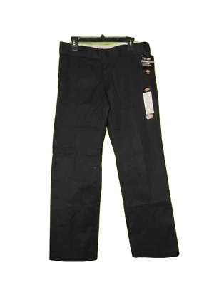 Pantalón de trabajo Dickies negro 774 6r para mujer tiro bajo Foto 1 de 3