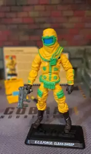 GI JOE ~ 2014 BARRIDO LIMPIO ~ INICIATIVA ZOMBIE ~ CONVENCIÓN 100% Y TARJETA DE ARCHIVO - Imagen 1 de 6
