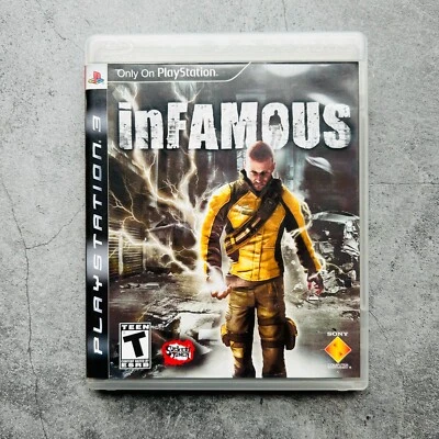 Playstation 3 PS3 inFamous Video Game - Image 1 of 4