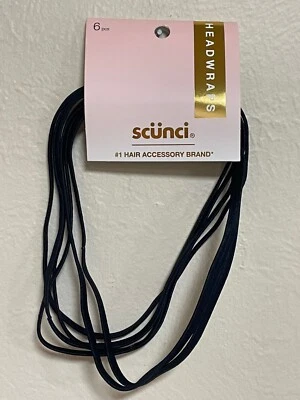 Paquete de 6 diademas Scunci Foto 1 de 2