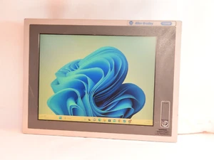 Allen Bradley Monitor Display Screen 6186M-15PN 6186M15PN 1500m Ser. F - Picture 1 of 6