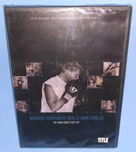 DVD TITLE BOXING INSTRUCTIONAL DEFENSE SKILLS DRILLS HIT AND DONT GET HIT 2 NEW - Picture 1 of 6