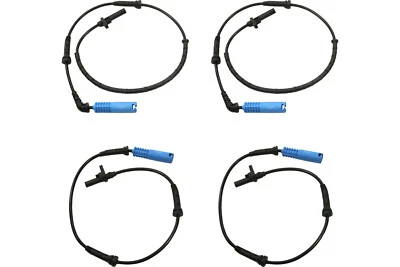 Conjunto dianteiro e traseiro Delphi ABS sensor de velocidade de roda para 2006-2010 BMW 650i (58052) - Imagem 1 de 4