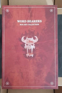 Warhammer 40k Word Bearers Trilogy Box Set Collection Black Library limited - Imagen 1 de 8