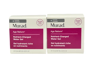 MURAD Age Reform Nutrient-Charged Water Gel 7.5ml/0.25fl.oz. New; lot of 2 - Picture 1 of 2