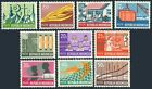 Indonesia 766-775,MNH.Michel 6441-653. 5-year development plan,1969.Agriculture,