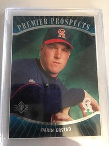 Darin Erstad Premier Prospects 1996 Upper Deck SP card 4 California Angels RC