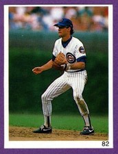 Ryne Sandberg Chicago Cubs 1991 Red Foley's Best Baseball Book Ever Sticker #82