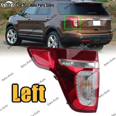 Luz trasera LED lateral izquierda freno apta para Ford Explorer 2011 2012 2013 2014 2015 Foto 1 de 4