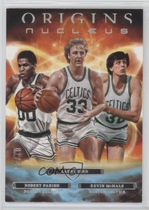 2022 Origins Nucleus Turquoise /25 Kevin McHale Robert Parish Larry Bird #20 HOF