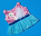 BUILD A BEAR Girls Pretty Swan Dress Outfit Clothes A Feather Tail VGC G3#