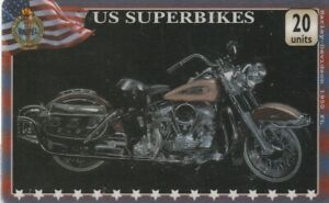 REINO UNIDO. MOTO - MOTORCYCLE. HARLEY DAVIDSON 1950 FL. US SUPERBIKES. (798)