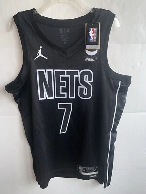 Camiseta Kevin Durant NETS Statement Edition Nike Swingman autêntica tamanho 48 nova com etiquetas - Imagem 1 de 4