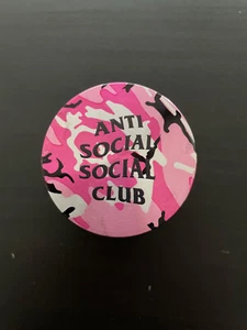 Anti Social Social Club Coffee Table Grinder Pink Camo SS21 Rare - Picture 1 of 6