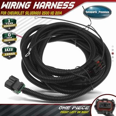 Novo chicote de fios para farol de neblina para Chevy Silverado 1500 2007-2013 2500 HD 3500 HD - Imagem 1 de 4