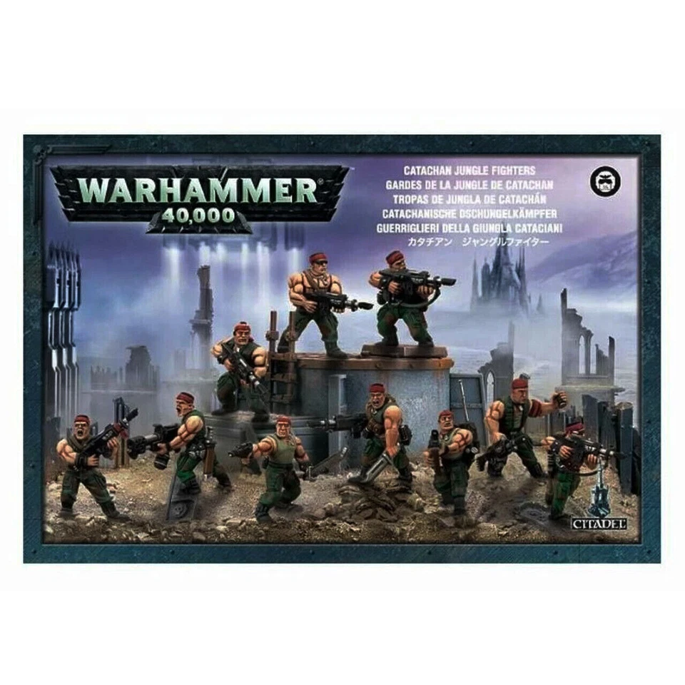 Games Workshop Imperial Guard Catachan Jungle Fighters Board Game - 1019862