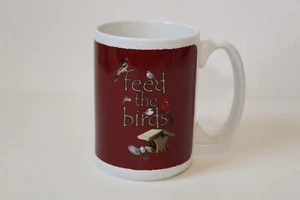 Inkjet Mug Hendersonville, NC "Feed The Birds" 14 oz Ceramic Coffee Mug - Picture 1 of 6