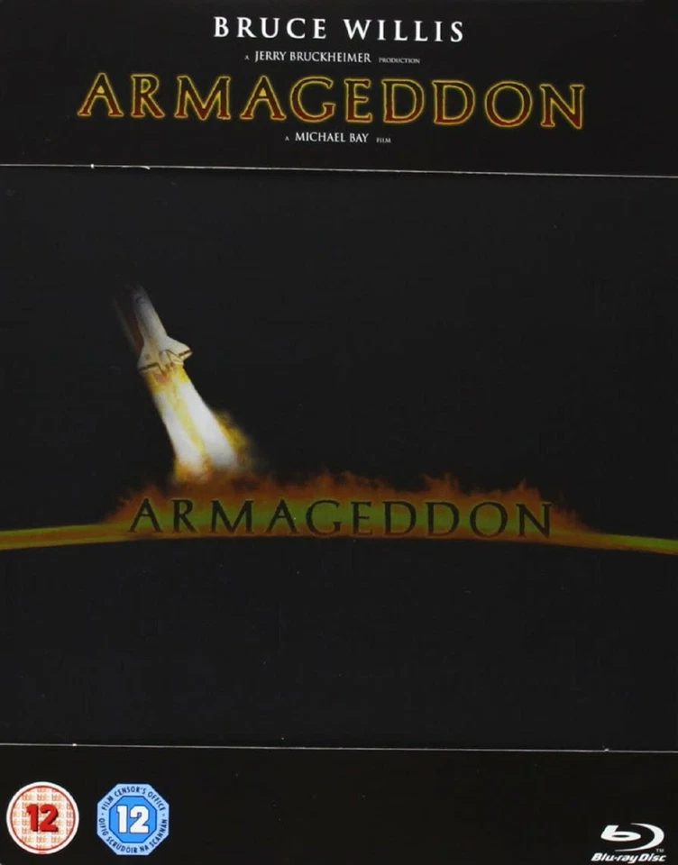 Armageddon Blu-ray UK Steelbook RARE OOP Region