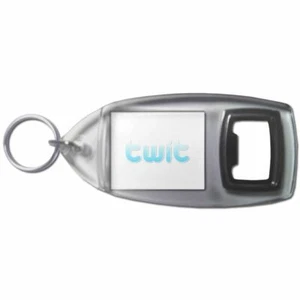 Twit Bottle Opener Key Ring Plastic (97mm x 47mm) - Picture 1 of 2