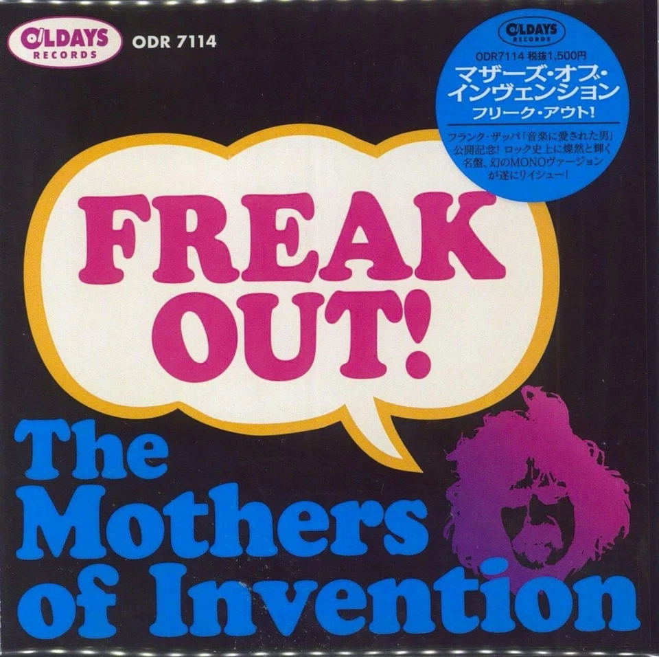 Frank Zappa Mothers Of Invention Freak Out! MONO Paper Jacket CD NEW Foto 1 de 1