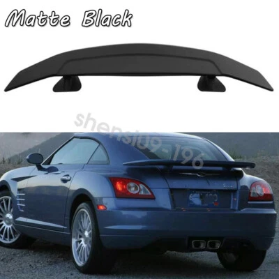 For Chrysler Crossfire SRT6 46" Matte Black Rear Trunk Spoiler GT Racing Wing - Image 1 of 4