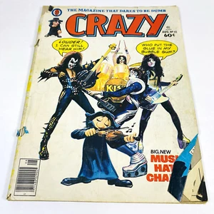 Crazy Magazin Vintage August 1978 #41 Fuß Kiss Rock Band Cover Marvel Comics Satire - Bild 1 von 15