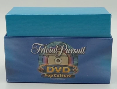 Trivial Pursuit Pop Culture Edition 2003 juego reemplazo preguntas y respuestas solo tarjetas de colección Foto 1 de 4