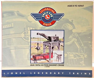 Grúa pórtico magnética triple acción Lionel 6-22998 #282R/3/ 1999 C9 Foto 1 de 4