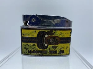 VTG 1950's Sisco Brand Siscobrand The General Dual 90 McDowell Tire Co Lighter - Picture 1 of 6