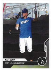 2020 Topps Now Matt Beaty Summer Camp - Wave 1 Card
