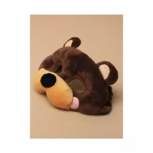 Plush Kids Animal Face Mask - Picture 1 of 9