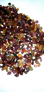 Tunduru Garnet Rough Peachy Pink To Berry Purple Garnet Rough 1 pc price - Picture 1 of 12
