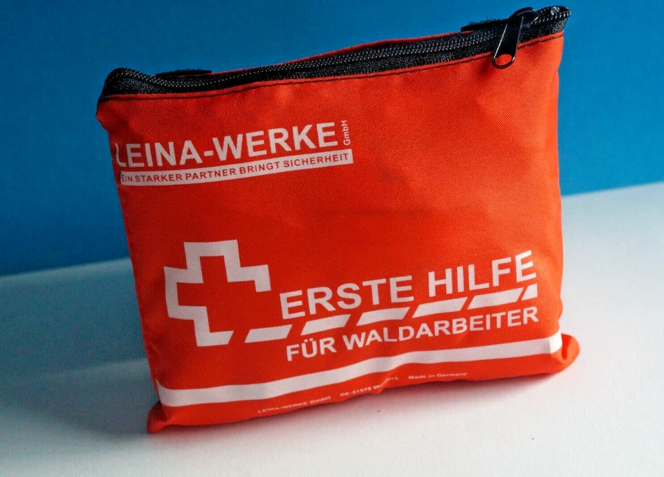LEINA WERKE Erste Hilfe Set Waldarbeiter Gürtelschlaufe Forstarbeiter Wald Notfall Set M2029