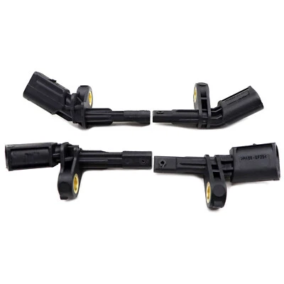 Set 4 ABS Wheel Speed Sensor For VW Volkswagen Amarok 11-2013 Beetle 2012-2019 - Image 1 of 4
