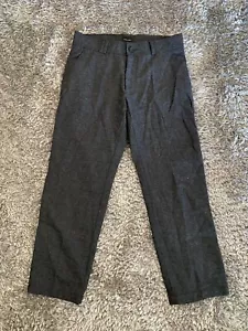 I Love Ugly Hose Herren M Hi Stranger Rise Cropped Straight Wolle Preppy - Bild 1 von 10