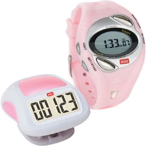 Mio Classic Walk Pink ECG Heart Rate Calorie Monitor Women's Watch + Pedometer - Picture 1 of 1