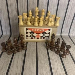 Vintage Schachspiel von Abbey Corinthian London Komplettsatz selten Made in France - Bild 1 von 5