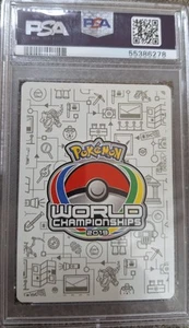 2019 PSA 10 POKEMON PROMO VULPIX WORLD CHAMPIONSHIP  - Picture 1 of 2