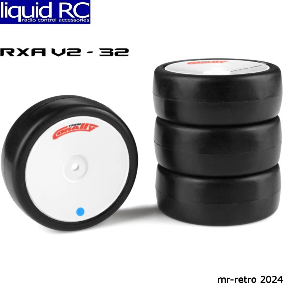 Corally 14753-32 Attack Rxa V2 Tires 1:10 Ep Touring 32 Shore Asphalt (4) - Image 1 of 1