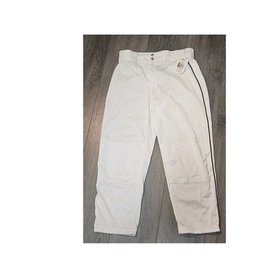 Pantalones de béisbol Wilson Youth blancos XL extra grandes negros a rayas nuevos con etiquetas Foto 1 de 4