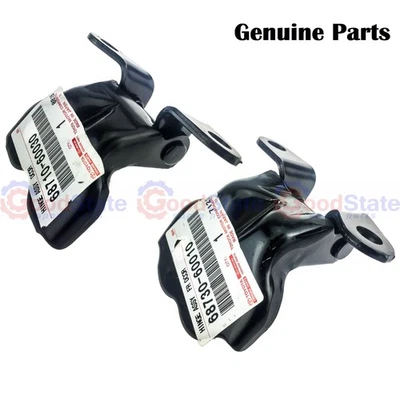 Genuine Toyota LandCruiser 80 Series HZJ HDJ Upper Lower RH Front Door Hinge Set - image 1 of 4