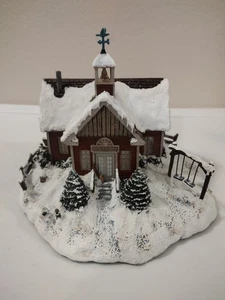 Hawthorne Village Winter Memories Little Red School House Terry Redlin Navidad - Imagen 1 de 11
