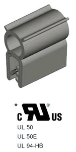 EMKA 1011-05 Dichtung Dichtung mit Fronthase - pro Meter - Bild 1 von 1
