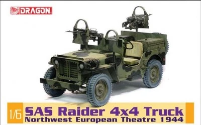 Dragon 75042 SAS Raider 4x4 Truck (Northwest European Theatre, 1944) Plastic Kit - Immagine 1 di 4