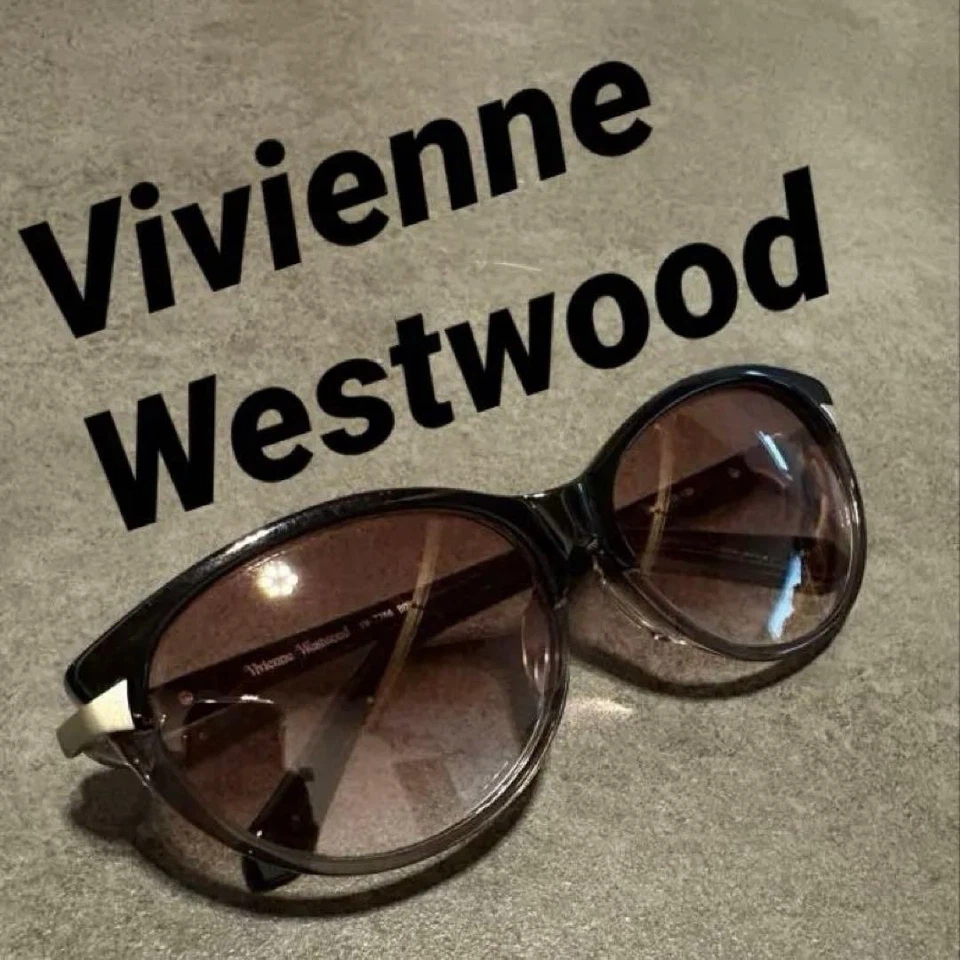 Редкие солнцезащитные очки Vivienne Westwood Heart Orb черные коричневые VH-7766 - Изображение 1 из 4