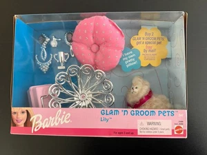 Lily Glam N Groom Pets Barbie Puppe Katze 1999 Mattel #25996 - Bild 1 von 8