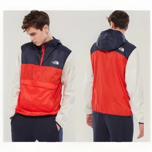 The North Face Fanorak Windwall Packable Windbreaker Jacket Color block Men’s S - Picture 1 of 18