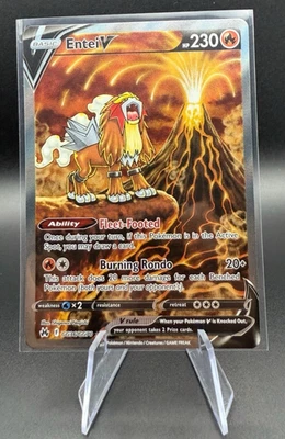 Juego de Cartas Coleccionables Pokémon Entei V #GG36/GG70 Corona Zenith Holo Ultra Raro (Nuevo) Foto 1 de 2